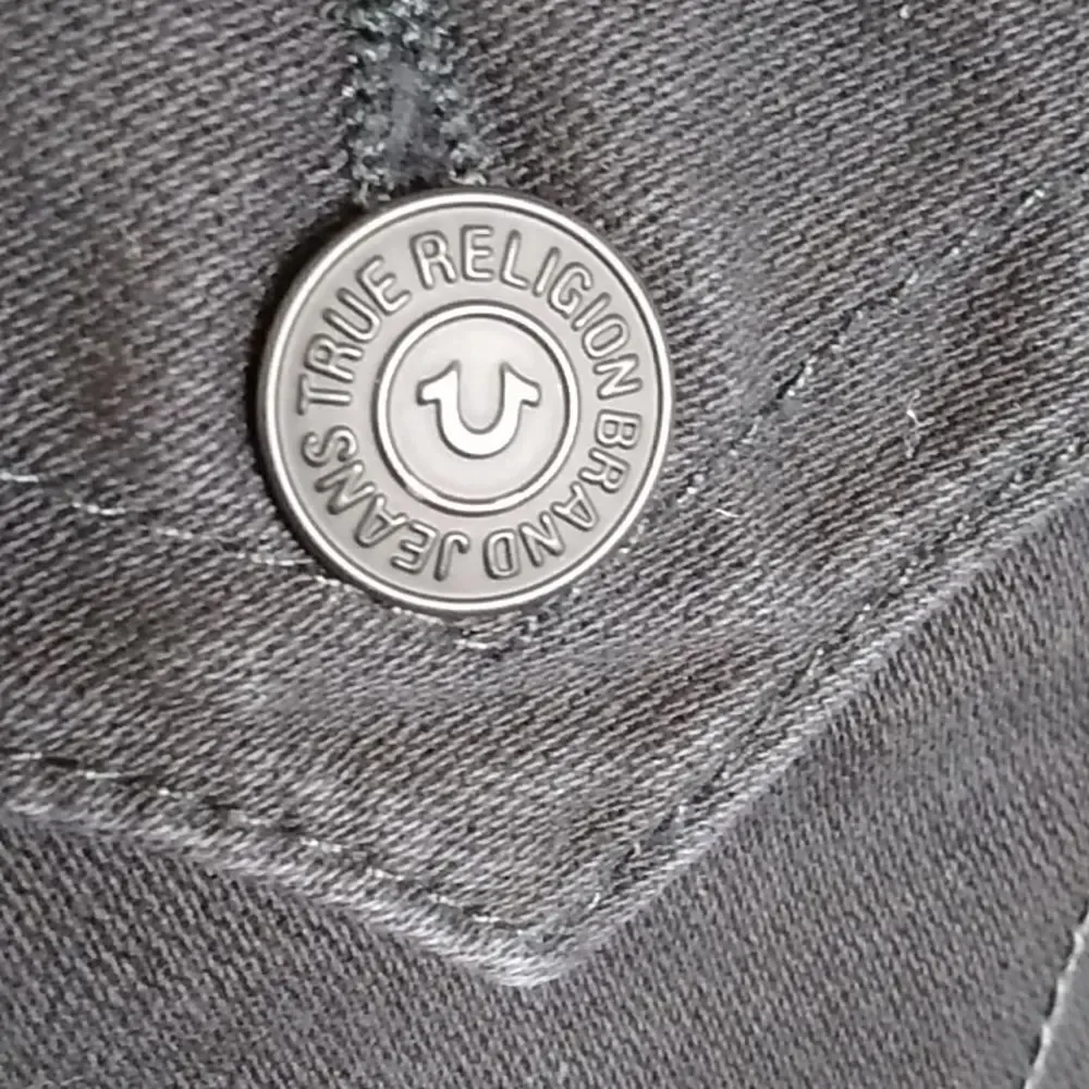 VTG, TRUE RELIGION BRAND JEANS MEN SHOES SIZE 36 100% COTTON